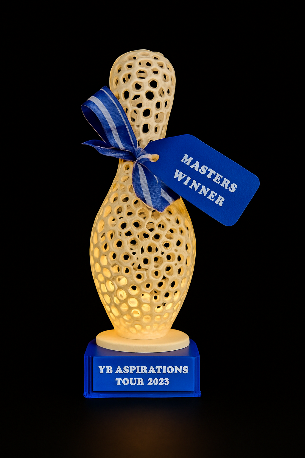 Light up bowling pins