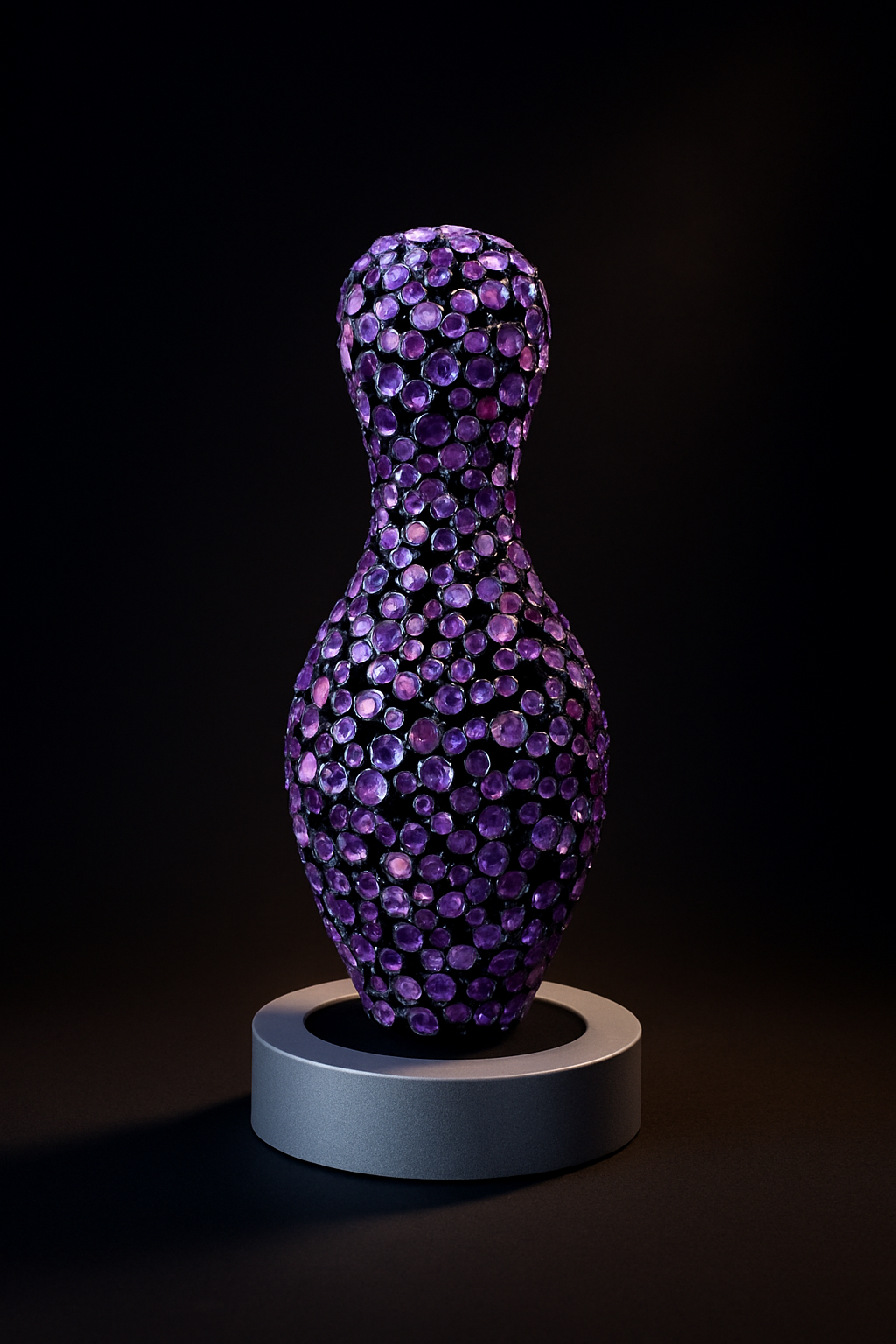 Light up Diamante bowling pin