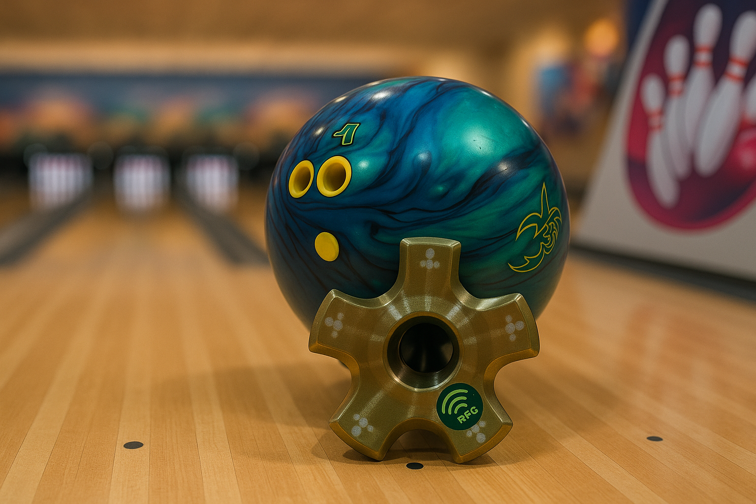 Bowling ball spinner