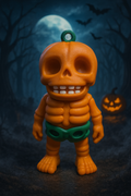 Pumpkin keyring