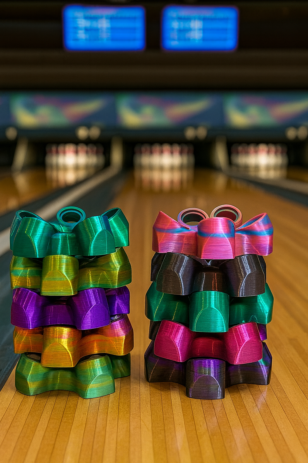 Bowling ball spinner